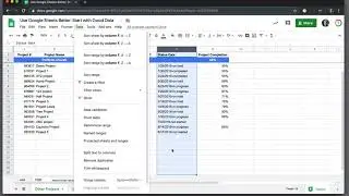 Google Sheets: Split text to columns to have one type of data per cell