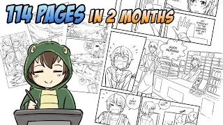 Doing the Impossible | finishing 114 Manga pages in 2 months