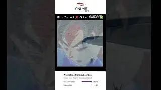 Spider 🕷️ used ultra instinct #goku #spider #viral #trending