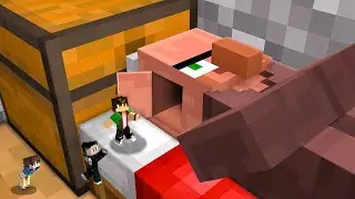 We Found A Secret Inside This Villager in Minecraft