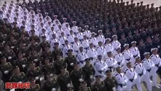 国庆70周年大庆，紧随仪仗方队，指挥方队霸气登场