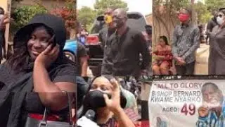 Nana Ama McBrown,Lil Win,Kwaku Manu and Other Kumawood stars arrives at Bernard Nyarko's One Week