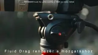 190xv videó állvány lapos alapú 500 -as fejjel