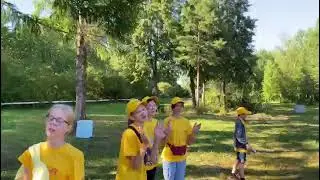 Кричалка болельщиков в лагере Саулык