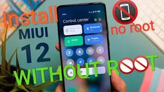 How to install MIUI 12 without ROOT the phone || no root or no any third party application||
