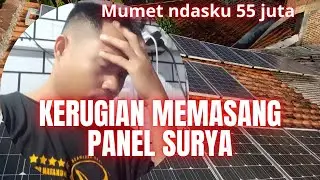 kerugian memasang panel Surya