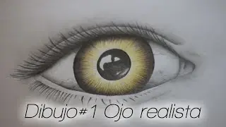 Como Hacer Ojo Realista A Lapiz Y Color/ Draw Realistic Eye