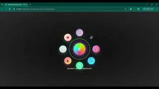 Advanced Exploding Circle Menu Animation | Futuristic Navigation UI in HTML CSS JavaScript