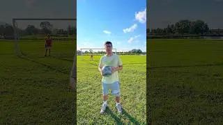 Футбольный Челлендж на поле