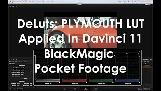 DeLuts: Plymouth LUT: Maybe The Best LUT in The Group! Maybe?