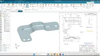 Advanced Sheet metal Exercise in NX # 14