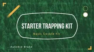 Trapping Kits PcsOutdoors Basic Coyote Starter Trapping Kit