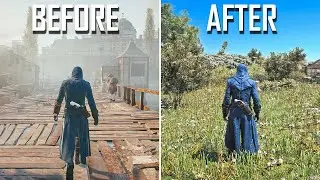 I Remastered Assassin's creed Unity with the help of some mods (2025)