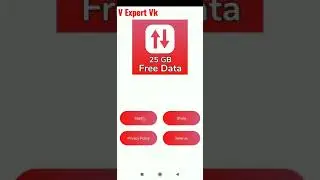 Free Data App For 25 GB Support V  expert vk My best Cheenal