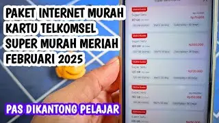 TERBARU ‼️ PAKET INTERNET MURAH TELKOMSEL 2025