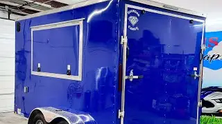 This is how we Panel A Trailer  #wrap #vinylwrap  #carwrapping #wrappingcars