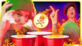 We Made Pong DANGEROUSLY Spicy
