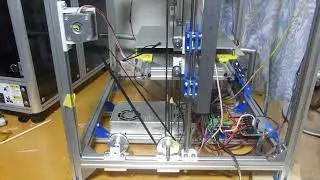 CoreXY 3DプリンタのZ軸をベルトドライブ化6(動滑車採用)。Belt Drived Z Axis with CoreXY 3D Printer 6(adopts Movable Pully)