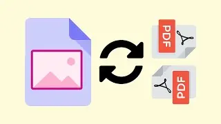 Resim dosyalarını toplu halde Pdf formatına çevirin
