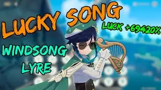 Specialist on the Windsong Lyre? | Genshin Impact Lucky Song