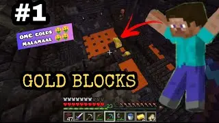 Found GOLD BLOCKS & DIAMOND PICKAXE  ll BATION ll MINECRAFT