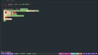 Neovim Libuv timer #1: repeat with a timer