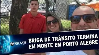 Pai, mãe e filho são assassinados após briga de trânsito em Porto Alegre | SBT Brasil (27/01/20)