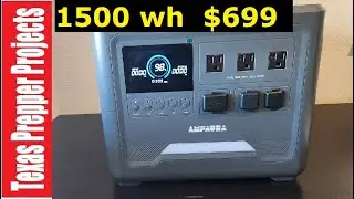 Purea Solar Power Station 1500wh for $699 @AmpAuraGlobal Solar Generator w Big Capacity!