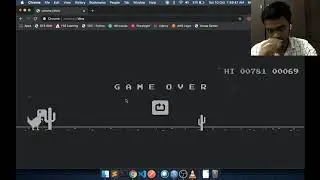 How to finish the Chrome Dino Game | yusy4code