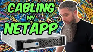 Cabling up my NetApp storage system