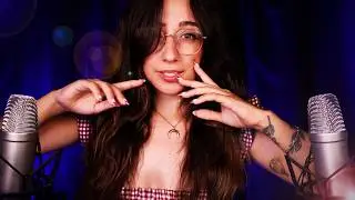 ASMR | Close-Up Mouth Sounds & Hand Movements that will MELT YOUR BRAIN 😩❤️ (1 HOUR w/ black screen)