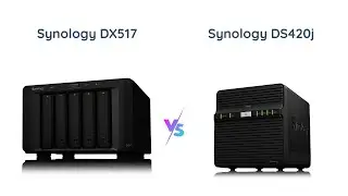Synology 5bay Expansion Unit DX517 vs Synology 4 bay NAS DS420j
