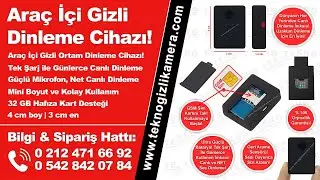 Araç İçi Ortam Dinleme Cihazı