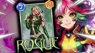 ROGUE NEVER FAILS to impress me in Marvel Snap, she's unstoppable