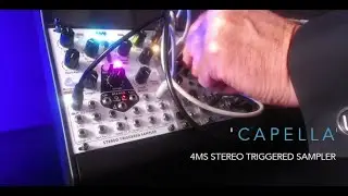 "Capella"  ~ Track 3 ~ Live Performance featuring 4MS Stereo Triggered Sampler