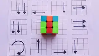How to solve a 3x3 Rubik's cube kaise karen easy method
