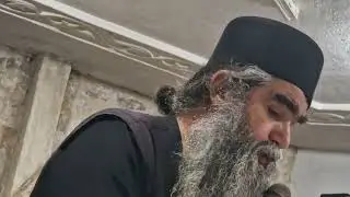 2023 06 14 отац Рафаило о св. Јустину Ћелијском - беседа за трпезом након свеноћног бдења