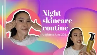 Updated night skincare routine ft. Shu Uemura | graceactually