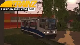 СХОД ТРАМВАЯ НА ПОВОРОТЕ. СМОЛЕНСК. ► Trainz 2019