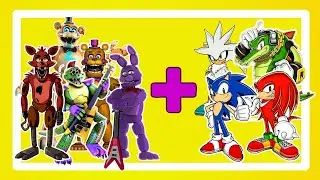 FNAF Animatronics + Sonic = ??? / FNAF Animation 