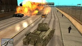 Танковая ВОЙНА в GTA San Andreas | World of Tanks [GTA SA]