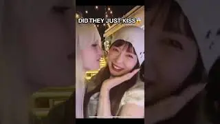 SOMI JUST KISSED HYUNA WHAAAAAAAT! 