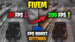 Fivem Best FPS Boost Settings | Max FPS, Fix Stutter