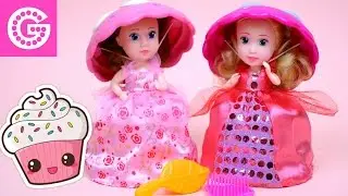 Ароматные КАПКЕЙКИ Куклы Сюрприз Распаковка Игрушек Cupcake Surprise doll unboxing