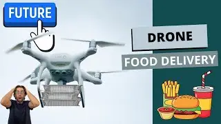 I Got My Food Delivered By DRONE | Los Angeles 2022 is The Future