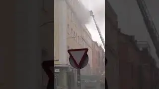 Incendio en Marqués de Viana 15