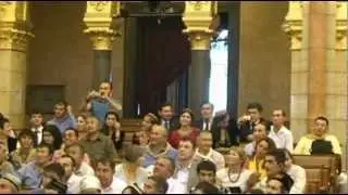 Bíró András in Parliament of Hungary