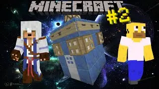 Minecraft Xbox: Tardis Adventure Ep.2 Meeting the Simpsons in Springfield