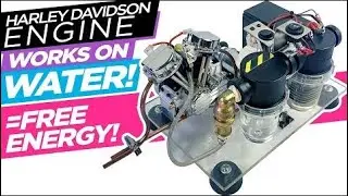 FREE ENERGY GENERATOR WITH WATER | HYDROGEN ENGINE