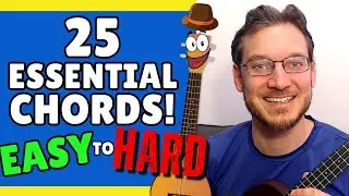 25 Ukulele Chords Every Beginner MUST Know! (Easy & Fast)
